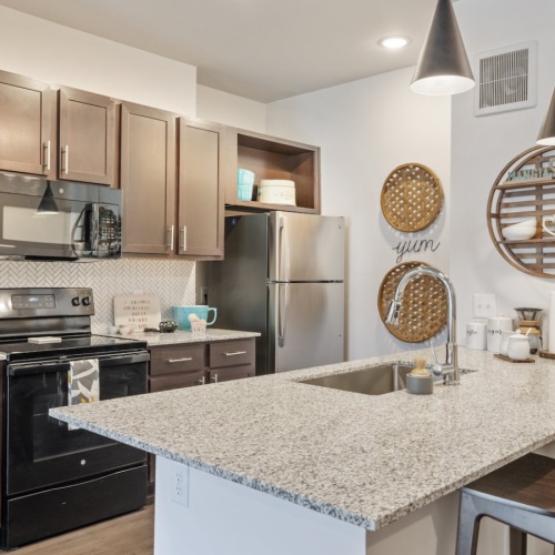 Brio at Lookout Model Kitchen